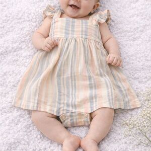 Carter’s Baby Girl Pastel Easter Dress | 3 Months